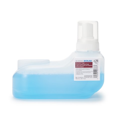 EcoLab Antimicrobial Soap Equi-Mild™ Foaming 750 mL Dispenser Refill Bottle Floral Scent - Each - 6000233-EA