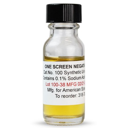 American Screening Corp Drugs of Abuse Urinalysis Control Onescreen Negative Synthetic Urine Negative Level 10 mL - Each - AM-100-10-EA