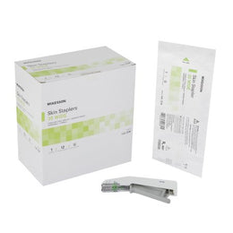 McKesson Wound Stapler McKesson Squeeze Handle Stainless Steel Staples 35 mm Staples - Box of 12 - 168-35W-BX