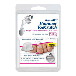 Pedifix Hammer Toe Cushion Visco-GEL® Hammer ToeCrutch™ Small Pull-On Foot - Pack of 4 - 1037-S-PK