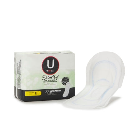 Kimberly Clark Feminine Pad U by Kotex® Ultra Thin Regular Absorbency - Bag of 22 - 03904-BG
