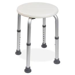 McKesson Shower Stool McKesson Without Arms Aluminum Frame Without Backrest 13 Inch Seat Width 300 lbs. Weight Capacity - Each - 146-RTL12004KD-EA
