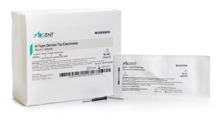 McKesson Dermal Tip Electrode McKesson Blunt Angled Blade Tip Disposable Sterile - Box of 50 - 22-H10108-BX