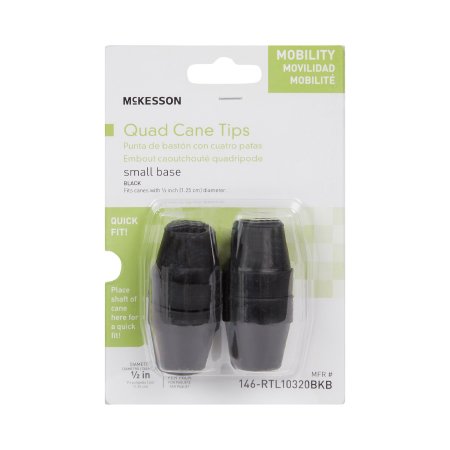 McKesson McKesson Cane Tip - Case of 40 - 146-RTL10320BKB-CS