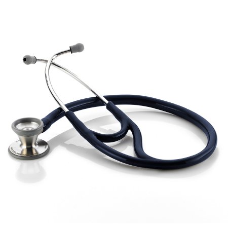 American Diagnostic Corp Cardiology Stethoscope Adscope® Blue 1-Tube 19 Inch Tube Double Sided Chestpiece - Each - 602N-EA
