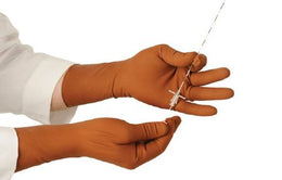 Alimed Radiation Reducing Glove XGuard® RR2 Size 7.5 Sterile Pair Latex / Lead Extended Cuff Length Textured Fingertips Brown Not Chemo Approved - Box of 5 - 2970012756-BX