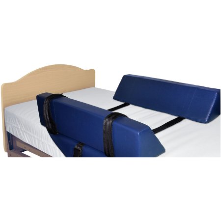 New York Orthopedic Roll-Control Bed Bolster NYOrtho 34 W X 8 D X 7 H Inch Foam Hook and Loop Strap Fastening - Each - 9912-EA