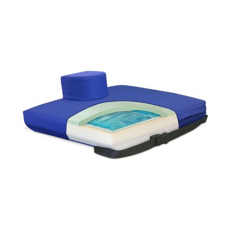 New York Orthopedic Pommel Seat Cushion APEX CORE™ 22 W X 16 D X 3 H Inch Foam / Gel - Each - 9599-GP-221603-EA