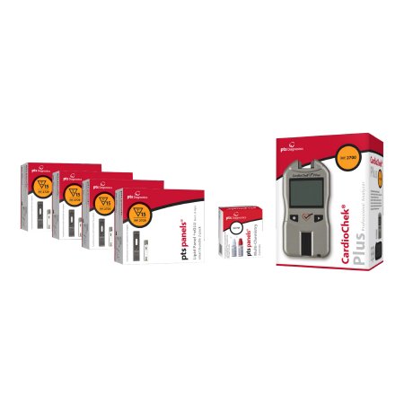 PTS Diagnostics Lipid and Glucose Analyzer CardioChek® Plus CLIA Waived - Each - PTS760-EA