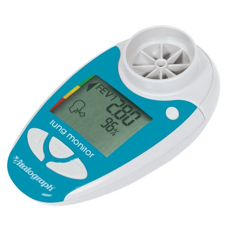 Vitalograph Medical Spirometer Kit Vitalograph® +/- 14 L/s Liquid Crystal Display Reusable - Each - 40550-EA