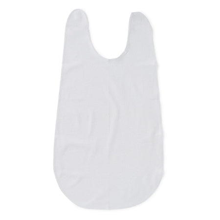Medline Bib Hook and Loop Closure Reusable Terry Cloth / Vinyl - Each - MDSR001265-EA