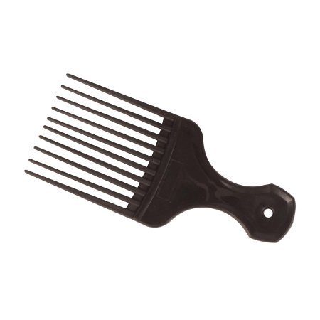 Dynarex Hair Pick Black Plastic - Case of 288 - 4888-CS