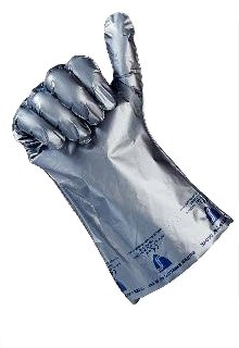 VWR International Chemical Protection Glove Silver Shield® / 4H® Size 8 PE / EVOH Polymer Silver 14.5 Inch Gauntlet Cuff NonSterile - Pack of 10 - 11000-648-PK