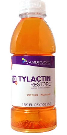 Cambrooke Therapeutics Oral Supplement Tylactin® RESTORE Citrus Flavor Liquid 16.9 oz. Bottle - Case of 12 - 57502-CS