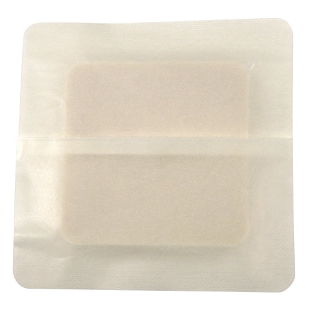 Dynarex Silver Foam Dressing DynaFoam™ AG 4 X 4 Inch Square Sterile - Case of 100 - 3049-CS
