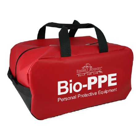 Fleming Industries Equipment Bag BioPPE Red Impervaguard-UP Fabric 16-1/2 X 12 X 8 Inch - Each - 36025-UP-RD-EA