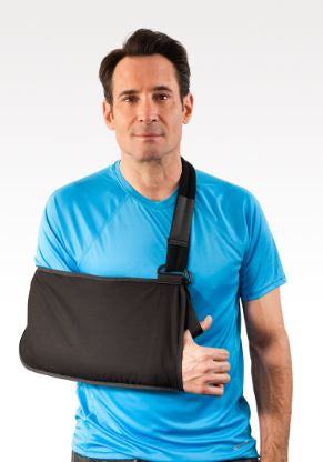Breg Deluxe Shoulder Sling Breg® X-Small Cotton / Foam D-Ring / Hook and Loop Strap Closure Envelope Left or Right Arm - Each - VP20104-010-EA