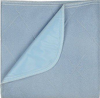 Beck's Classic Reusable Underpad Blue Max 34 X 36 Inch Polyester / Rayon Moderate Absorbency - DZ/12 - BSFL7136/10-DZ