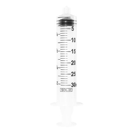 Sol-Millennium Medical General Purpose Syringe SOL-M™ Luer Lock Tip Without Safety - Case of 400 - 180030-CS