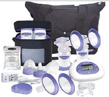 Emerson Healthcare Double Electric Breast Pump Kit Lansinoh® Smartpump™ - Each - 53150-EA