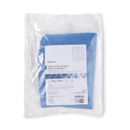 McKesson Orthopedic Drape McKesson Impervious U-Drape 60 W X 70 L Inch Sterile - Pack of 1 - 183-I80-09106-S-PK