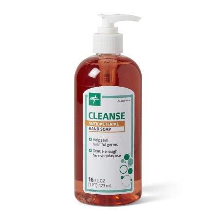 Medline Antibacterial Soap Spectrum™ Liquid 16 oz. Pump Bottle Scented - Case of 12 - HHABSP16-CS