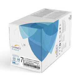 Ansell Surgical Glove GAMMEX® PI Hybrid Size 7.5 Sterile Polychloroprene / Polyisoprene Standard Cuff Length Micro-Textured Natural Chemo Tested - Case of 200 - 340063075-CS