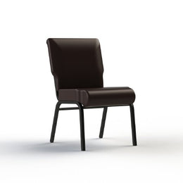 ComforTEK Seating Inc Side Chair Titan Rootbeer/Rootbeer Without Armrests Vinyl - Each - 801-20-5435-5435-EA