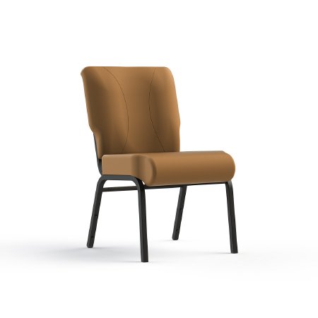 ComforTEK Seating Inc Side Chair Titan Luggage / Luggage Without Armrests Vinyl - Each - 801-20-5476HG-5476-EA