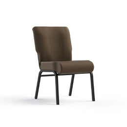 ComforTEK Seating Inc Side Chair Titan Java / Java Without Armrests Vinyl - Each - 801-20-5482HG-5482-EA