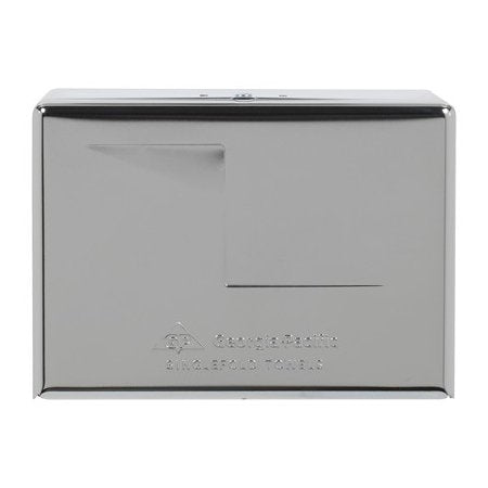 Georgia Pacific Paper Towel Dispenser GP PRO™ Chrome Metal Manual Pull 500 Singlefold Towels Wall Mount - Case of 1 - 56720-CS