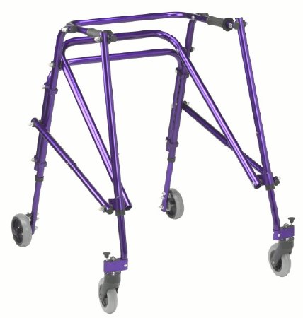 Drive Medical Posterior Gait Trainer Adjustable Height Nimbo Aluminum Frame 150 lbs. Weight Capacity 23 to 30-1/2 Inch Height - Each - KA3200-2GKB-EA