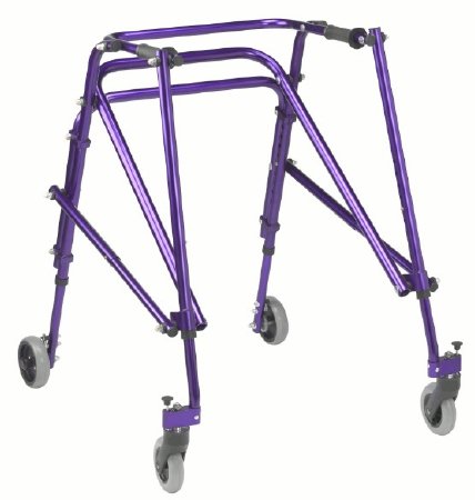 Drive Medical Posterior Gait Trainer Adjustable Height Nimbo Aluminum Frame 150 lbs. Weight Capacity 23 to 30-1/2 Inch Height - Each - KA3200S-2GKB-EA