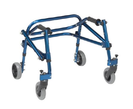 Drive Medical Posterior Gait Trainer Adjustable Height Nimbo Aluminum Frame 75 lbs. Weight Capacity 15-1/2 to 19-1/2 Inch Height - Each - KA1200-2GWP-EA