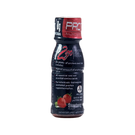 Lloren Pharmaceuticals Oral Supplement Proteinex® 2Go Strawberry Flavor Liquid 2.5 oz. Bottle - Case of 48 - 54859-570-02-CS