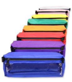 Thomas Transport Packs / EMS EMS Pouch Set Blue /Purple / Red / Orange / Green / Yellow / Pink / White 4 X 10-3/4 X 2-1/2 Inch - Each - TT127-EA
