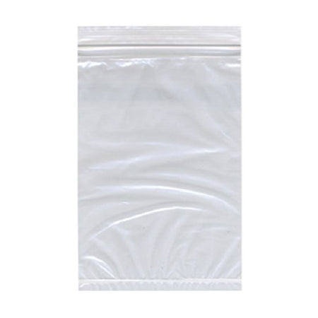 Action Health Reclosable Bag 4 X 6 Inch Plastic Clear Zipper Closure - Case of 1000 - 85251850185-CS