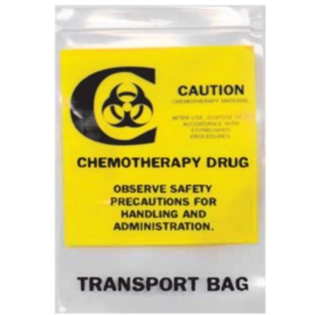 Action Health Chemotherapy Transport Bag Clear Bag Film 6 X 9 Inch - Case of 500 - 85251921601-CS