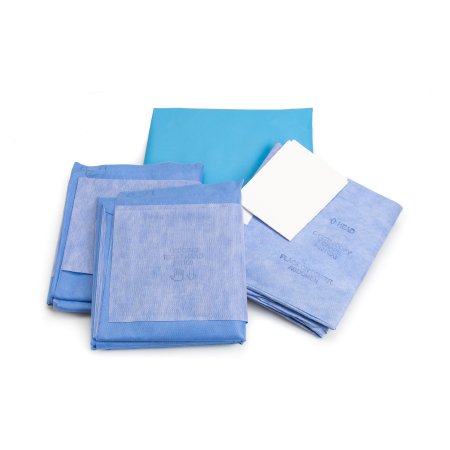 McKesson Urology Drape Pack McKesson - Case of 8 - 183-I86-03201-S-CS