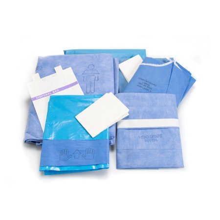 McKesson EENT Drape Pack McKesson - Case of 5 - 183-I86-04201-S-CS