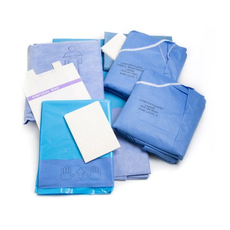 McKesson EENT Drape Pack McKesson - Case of 4 - 183-I86-04204-S-CS