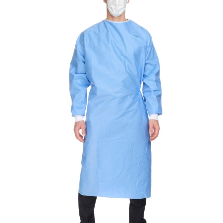 McKesson Non-Reinforced Surgical Gown with Towel McKesson X-Large Blue Sterile AAMI Level 3 Disposable - Pack of 1 - 183-I90-8030-S1-PK