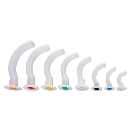 Tri-Anim Health Services Guedel Oropharyngeal Airway SunMed® 90 mm Length Adult - Pack of 10 - 792-1-1504-90-PK