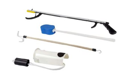 Fabrication Enterprises ADL Hip / Knee Equipment Kit FabLife™ Reacher - 32 Inch Length / Dressing Stick - 24 Inch Length - Each - 86-0085-EA