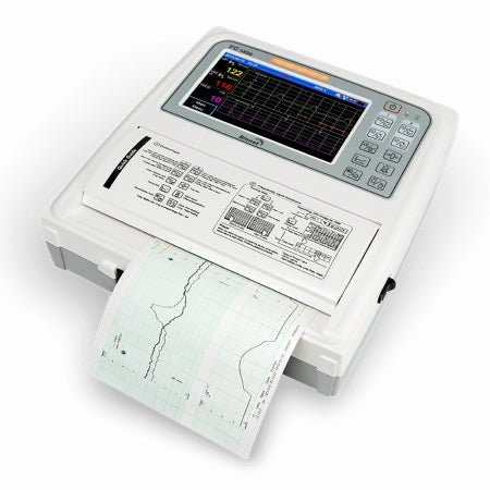 Bionet America Fetal Monitor 7 Inch TFT Wide LCD Screen, USB Flash Drive, Ultrasound Pulsed Doppler. 72 Hour Storage - Each - FC-1400-B-EA