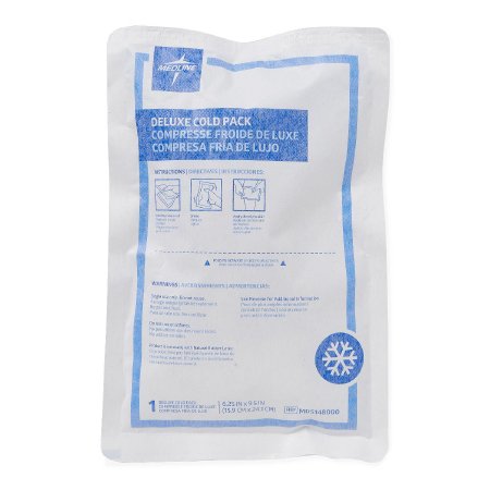 Medline Instant Cold Pack with Cover Medline Deluxe General Purpose 6-1/4 X 9-1/2 Inch Disposable - Case of 24 - MDS148000-CS