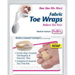 Pedifix Toe Wrap Comfort ToeWraps™ One Size fits Most Hook and Loop Closure Foot - Pack of 2 - P6055-PK