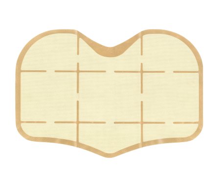 Mediusa Super Absorbent Dressing Eclypse® Contour 12 X 20 Inch - Box of 10 - CR4398-BX