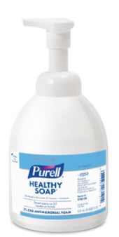 GOJO Antimicrobial Soap Purell® Foaming 18 oz. Pump Bottle Unscented - Case of 6 - 5742-06-CS