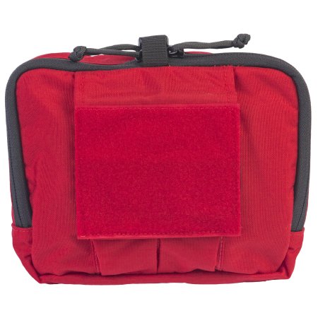 North American Rescue Chest Pouch NAR-4 Red 500D Cordura® Nylon 7.75 X 9.75 X 4.5 Inch - Each - 80-0389-EA
